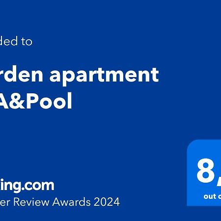 Garden Apartment Spa&Pool Валлорсін Екстер'єр фото